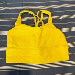 Lululemon Long Line Ribbed Energy Bra